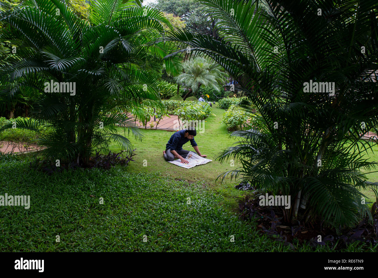 Daily Life in Mumbai Stock Photo