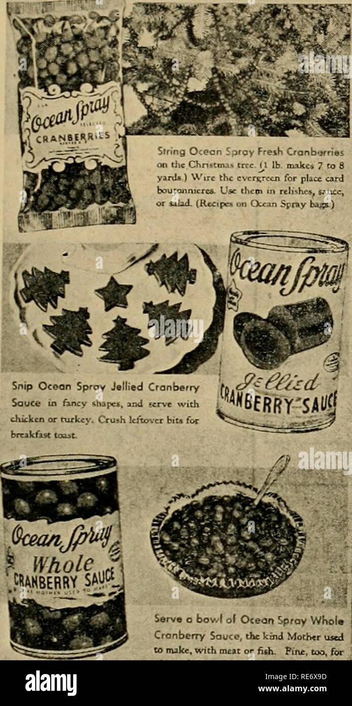 Ocean Spray Cranberry Sauce High Resolution Stock Photography And Images Alamy