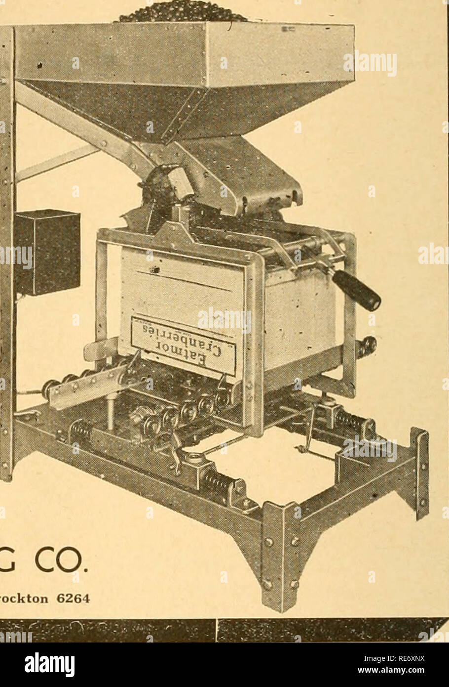 . Cranberries; : the national cranberry magazine. Cranberries. A VERY IMPORTANT STEP FORWARD IN THE CRANBERRY INDUSTRY BOX THIS YEAR'S CROP WITH THE &quot;ACCURATE PAK&quot; AUTOMATIC BOX FILLER AND BE ASSURED OF THE FOLLOWING RESULTS:- • 1. Eliminate Overfilling • 2. Eliminate Spillage • 3. Eliminate Danger of Loose Pack • 4. Reduce Labor Cost • 5. Volume Determined Mechanically with Positive Accuracy • 6. Pressure Distributed Uniformly In Other Words A PERFECT PACK EVERY TIME BRUCE &amp; HUBBELL ENGINEERING CO 93 Centre St. — BROCKTON, MASS. — Phone Brockton 6264. New Block for A. D. Makepea Stock Photo