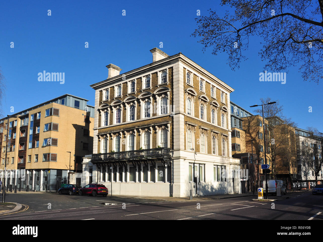 The Gin Palace. Formerly a public house by Caledonian Park, Market Road