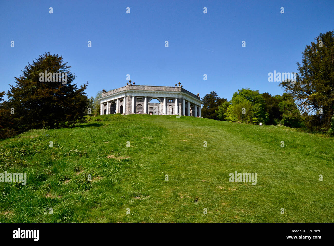 The Dashwood Mausoleum on West Hill, Buckinghamshire, UK