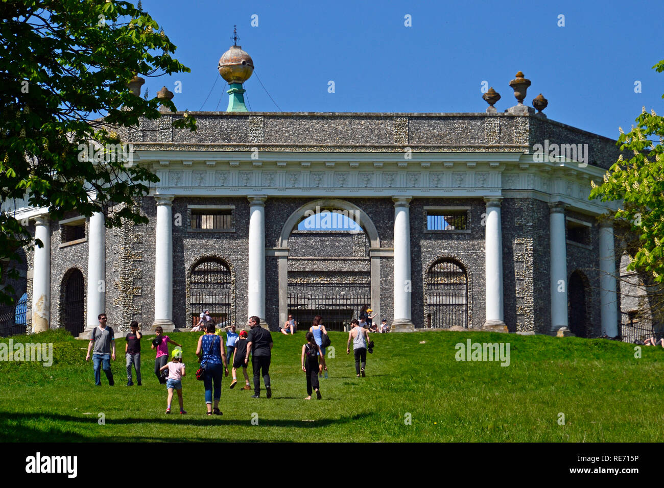 The Dashwood Mausoleum on West Hill, Buckinghamshire, UK