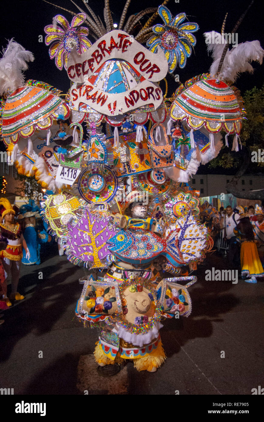 Carnaval del Junkanoo. Bay Street, Nassau, New Providence Island