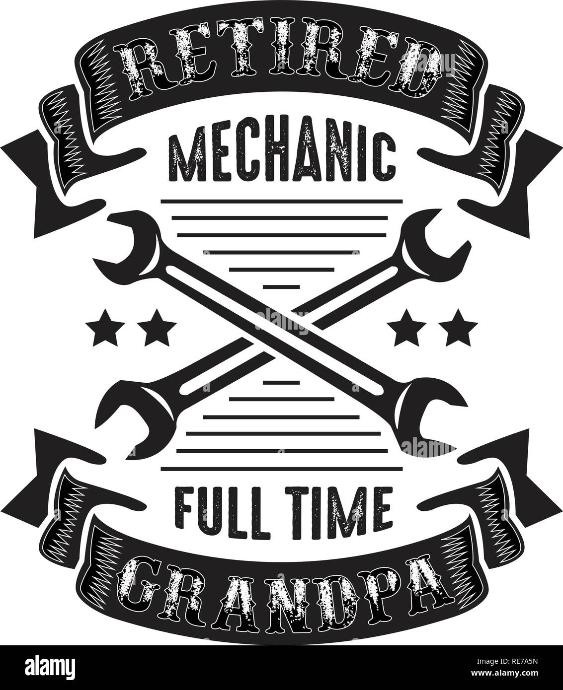 Mechanic Quote and Saying. 100 vector best for graphic in your goods Stock Vector