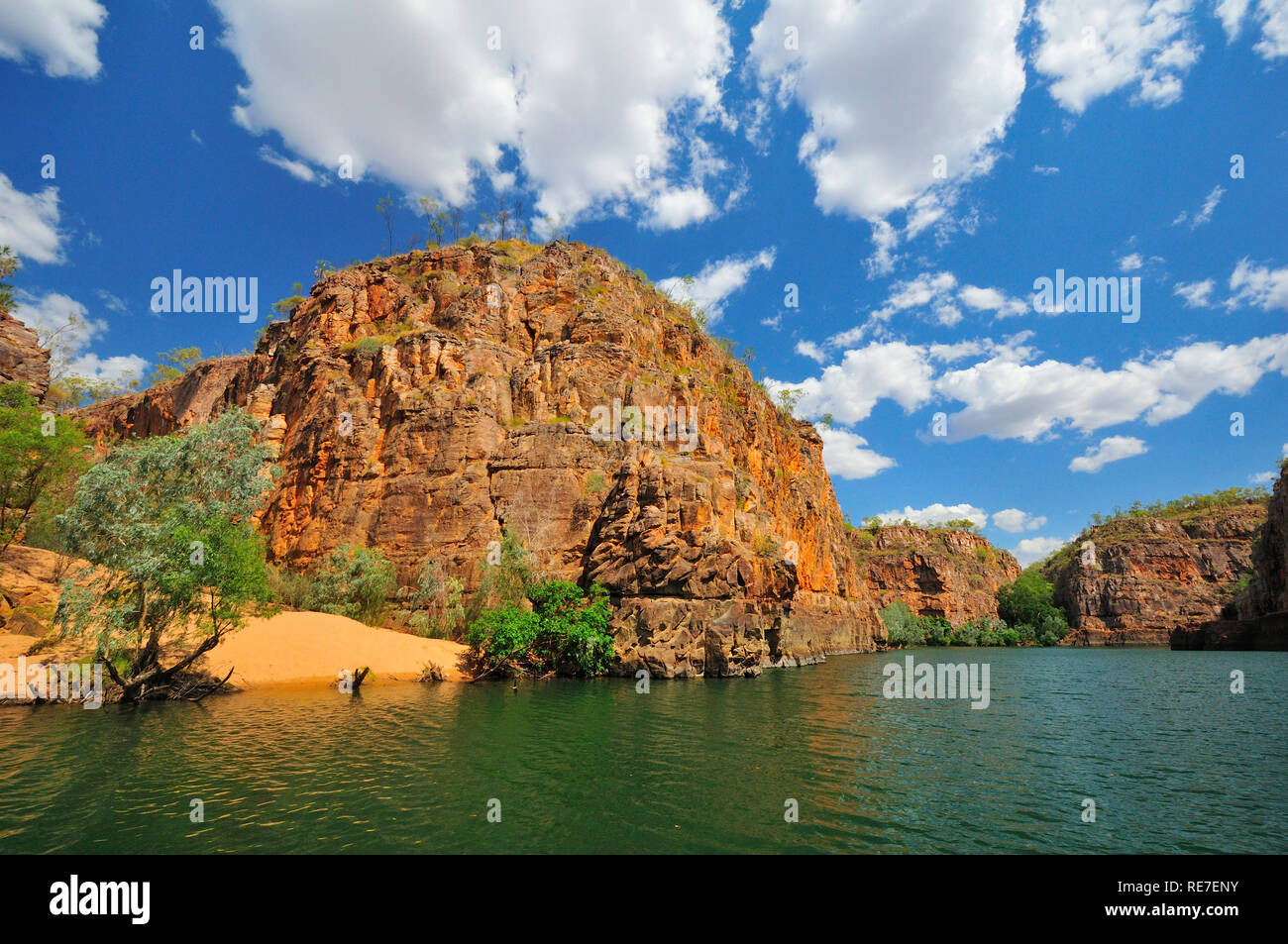 Katherine Gorge, Nitmiluk National Park, Nr. Katherine, Northern Territory, Australia Stock Photo