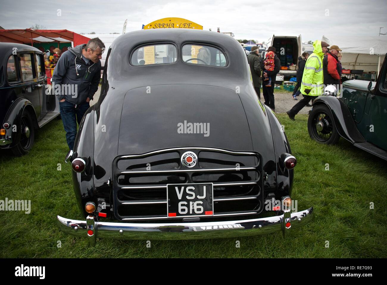 Packard Coupe 1940 at the Anglesey Vintage Rally, Anglesey, North Wales, UK, May 2015 Stock Photo