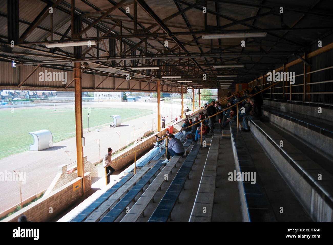 General view of Poole Town FC Football Ground, Poole Stadium, Wimborne