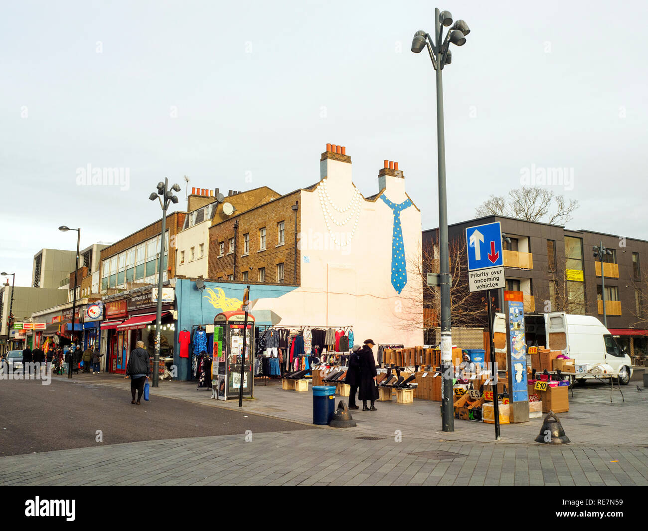 Deptford high street - South East London, England Stock Photo