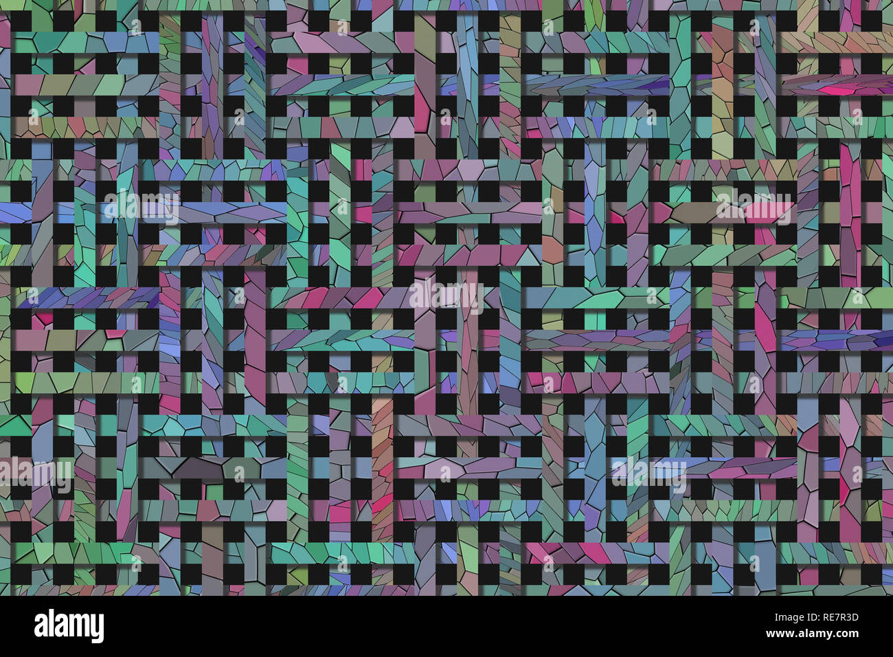 Artistic woven mat rattan background abstract Stock Photo - Alamy