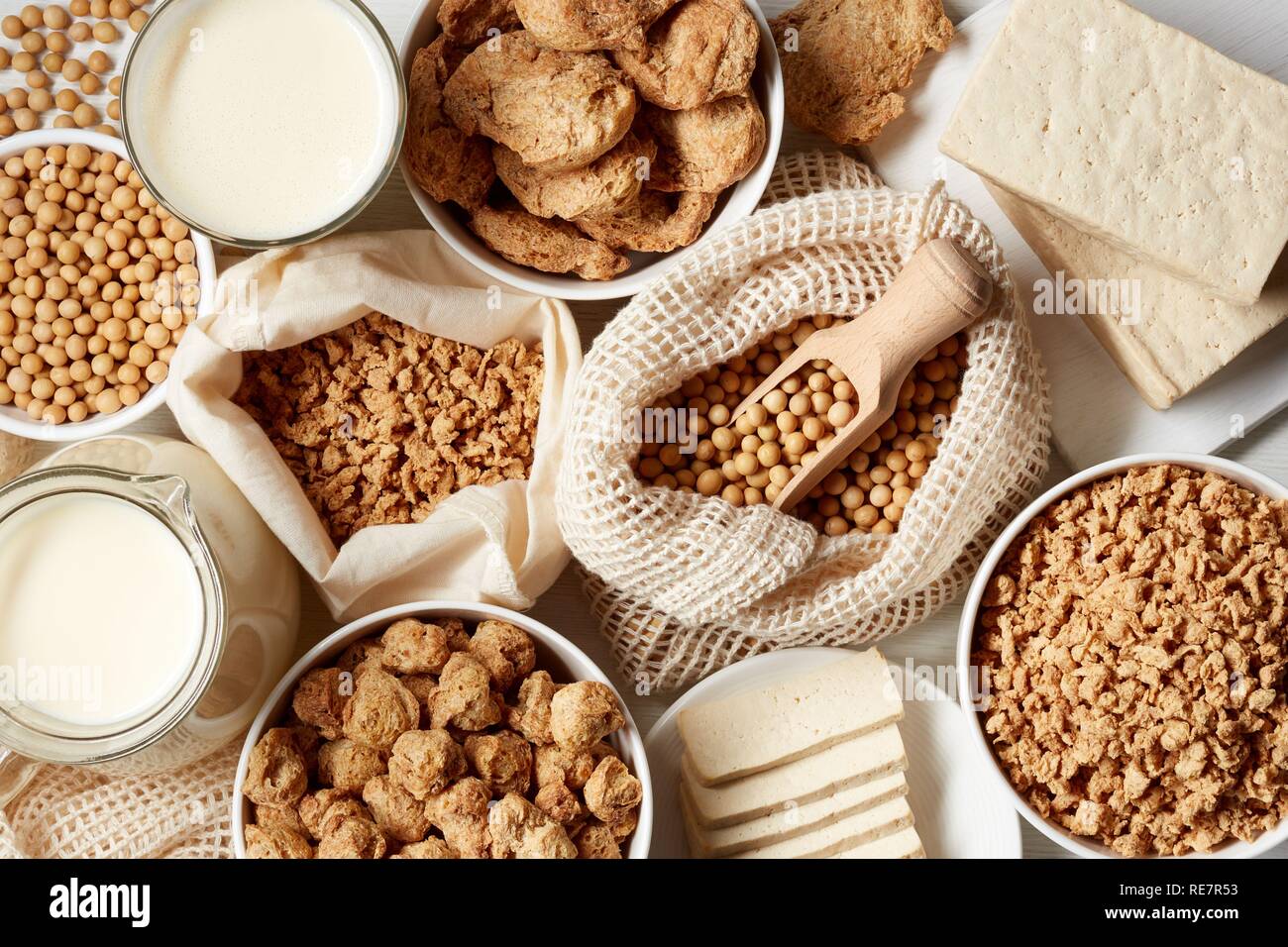 Soy products hi-res stock photography and images - Alamy