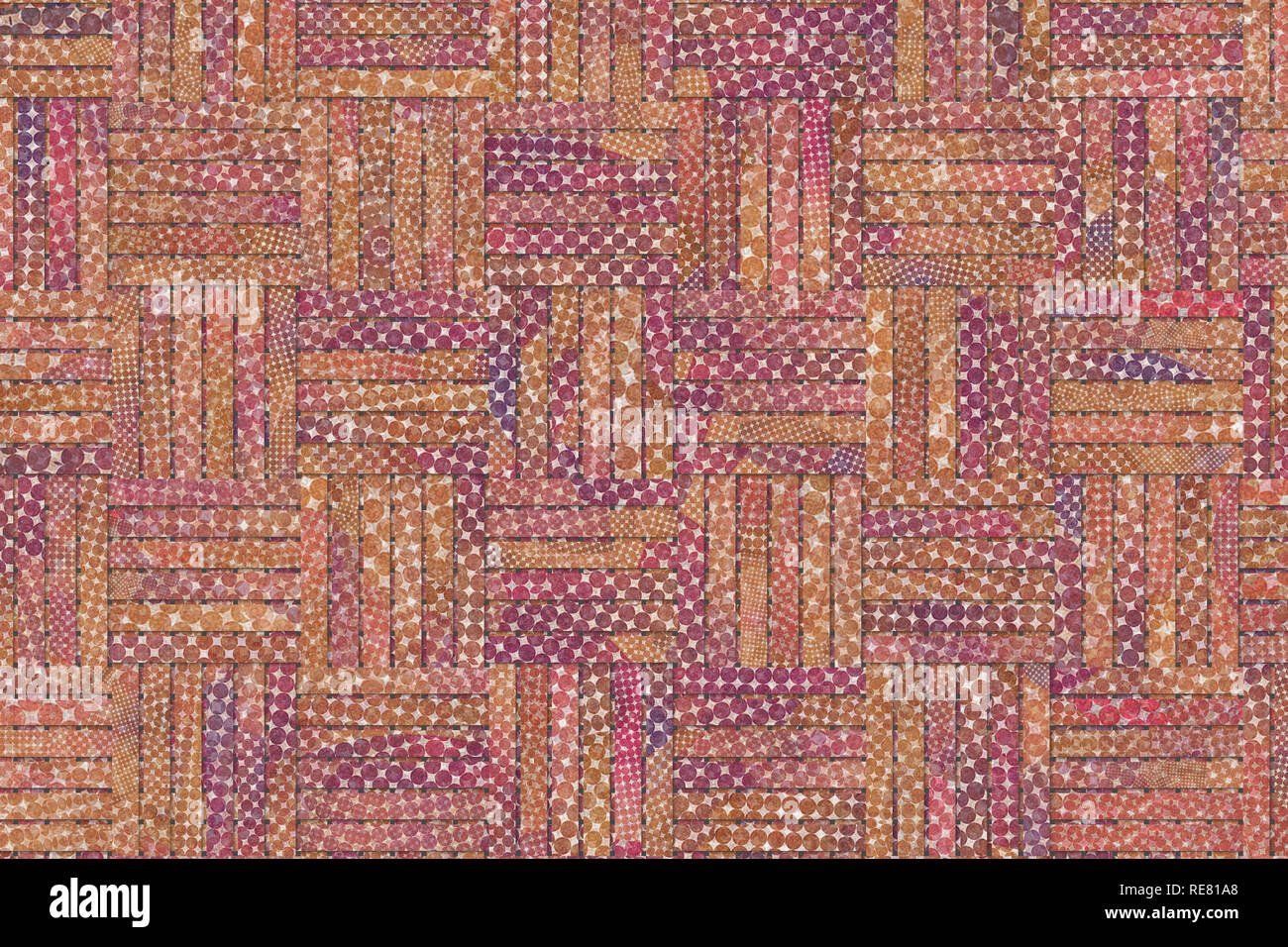 Woven mat background rattan, for graphic design Stock Photo - Alamy