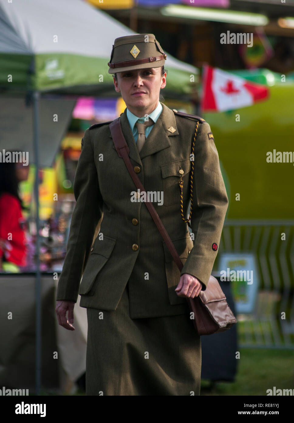 Vintage Canadian uniform Stock Photo Alamy