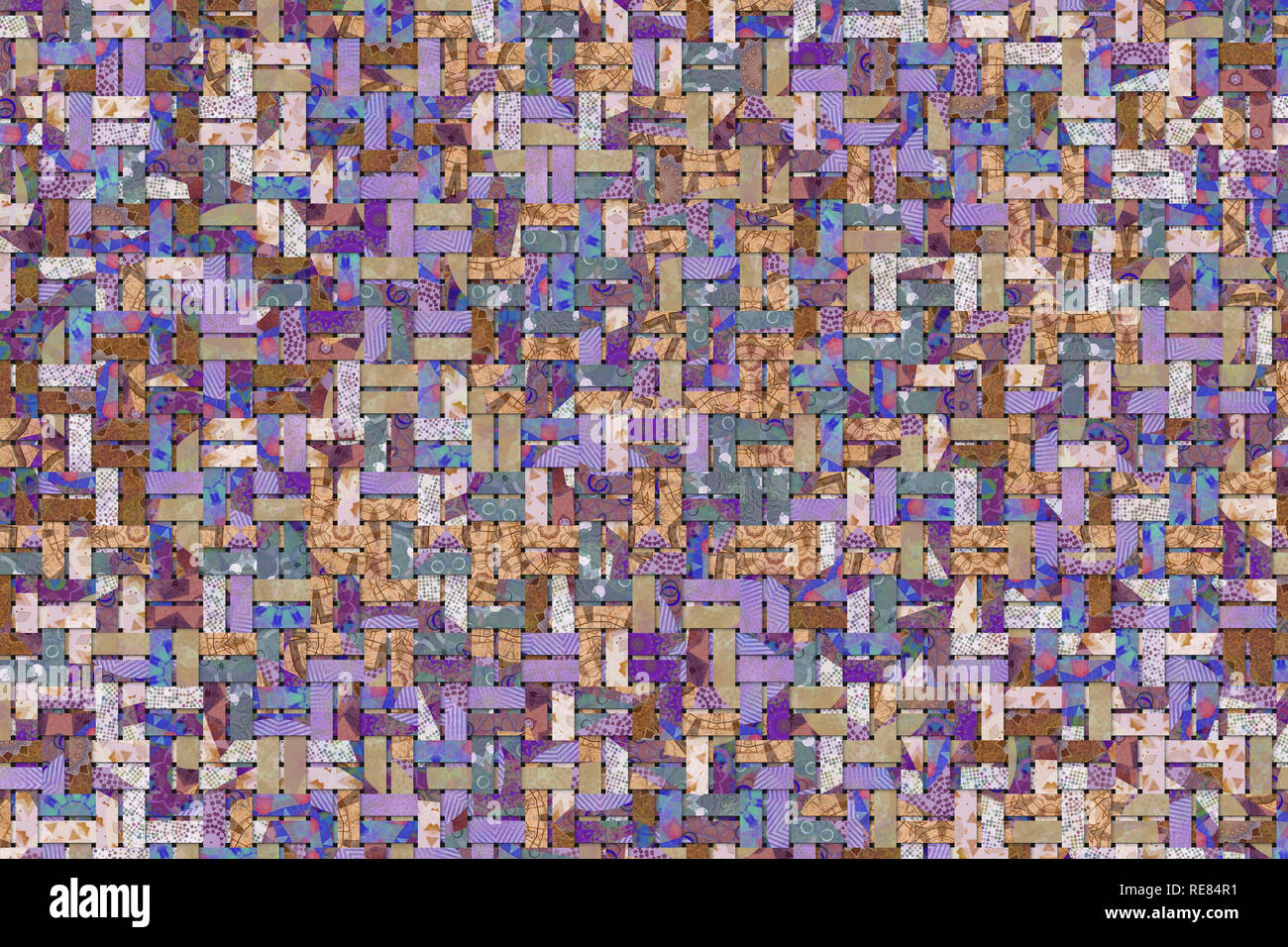 Abstract conceptual rattan woven mat. For web page, graphic design ...