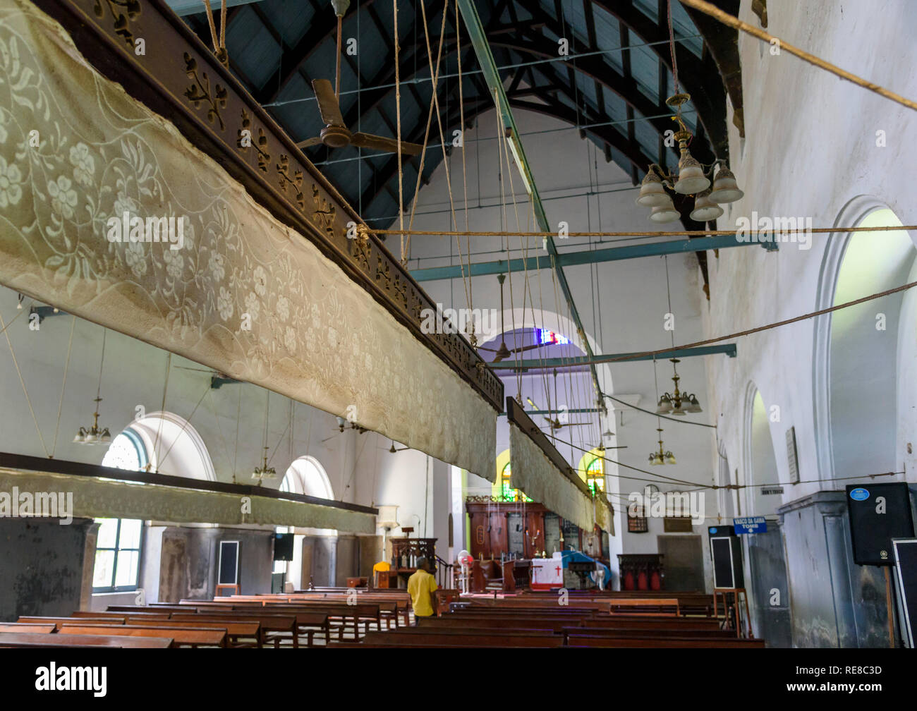 St Francis Church, Fort Cochin, Kochi, Kerala, India Stock Photo