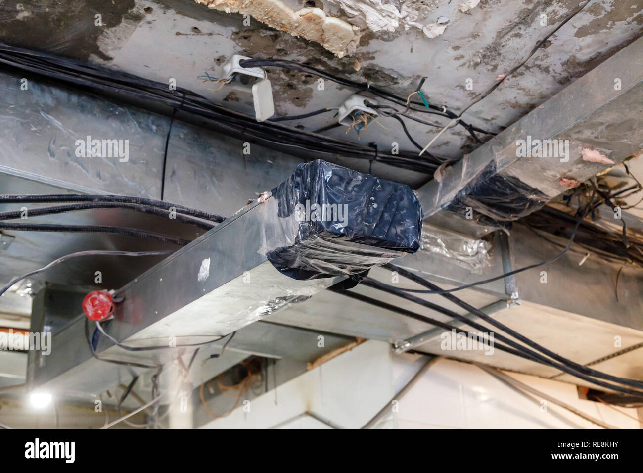 Installation And Repair Of Frame Ventilation System Fire Alarm