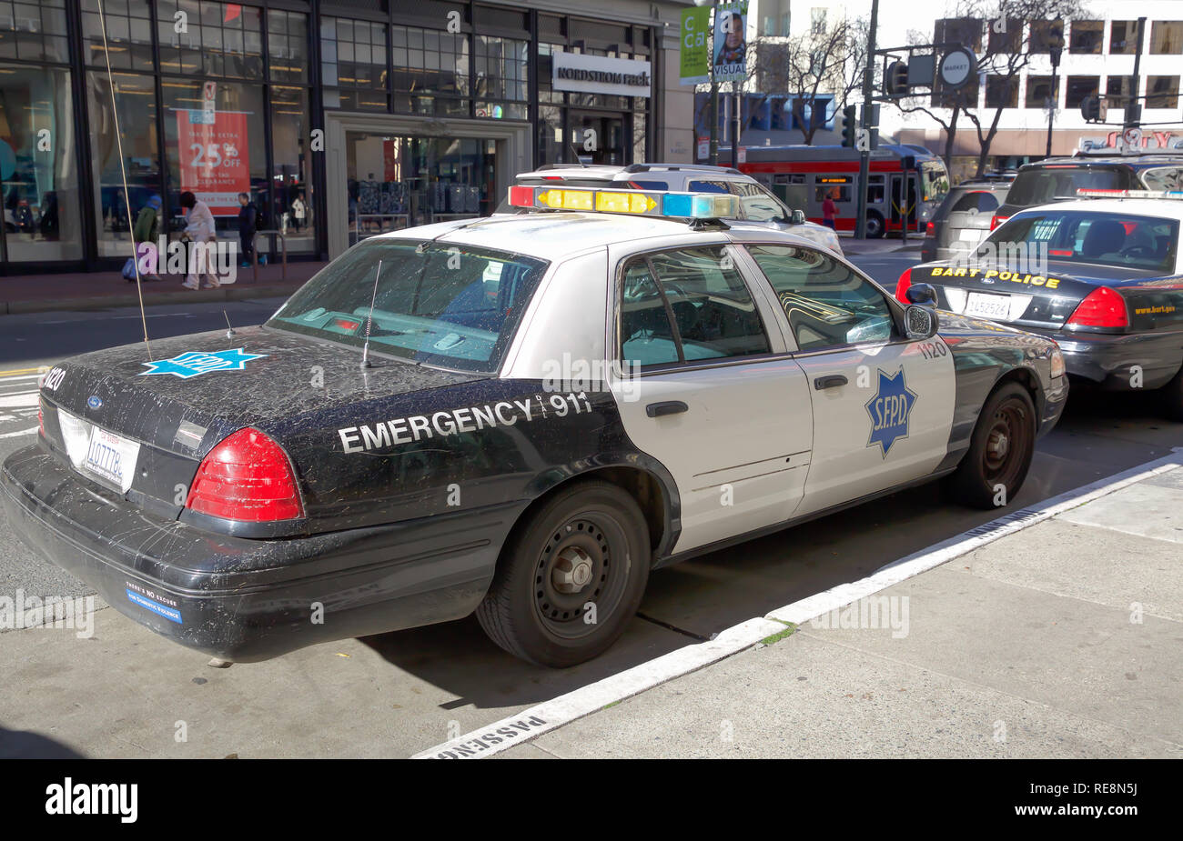 San francisco police car hi-res stock photography and images - Alamy