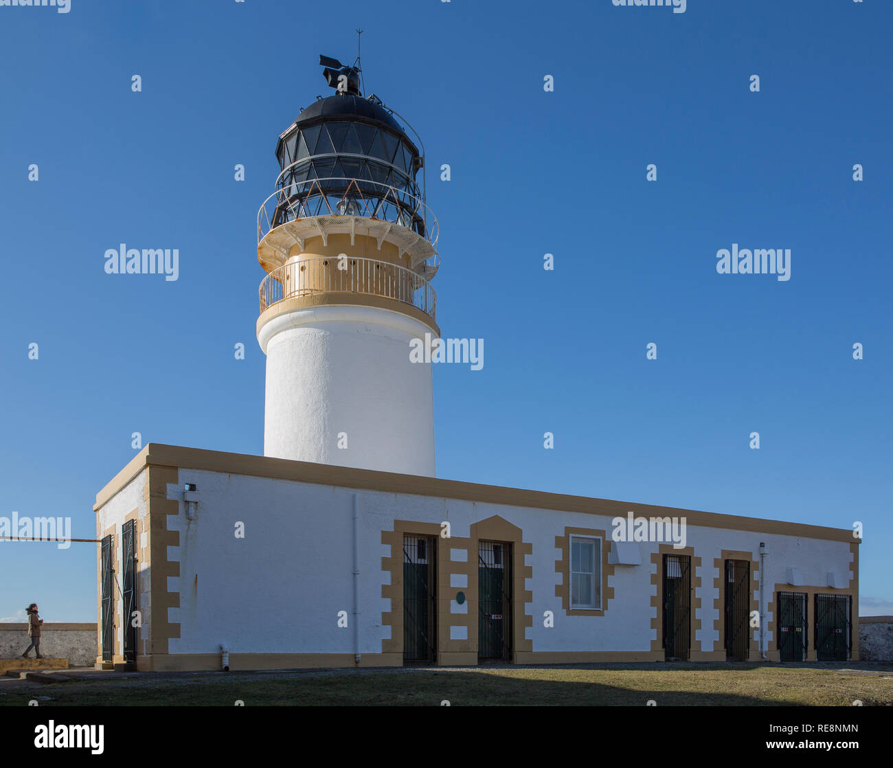 Neist Point Lighthouse, Isle of Skye, Scotland Stock Photo