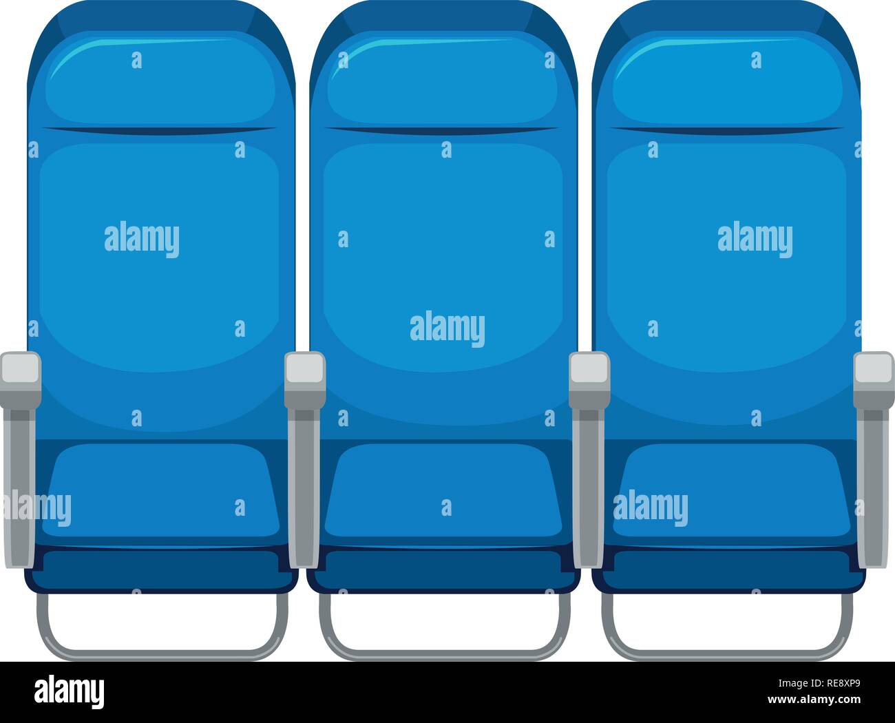 Set of airplane seat illustration Stock Vector Image & Art - Alamy