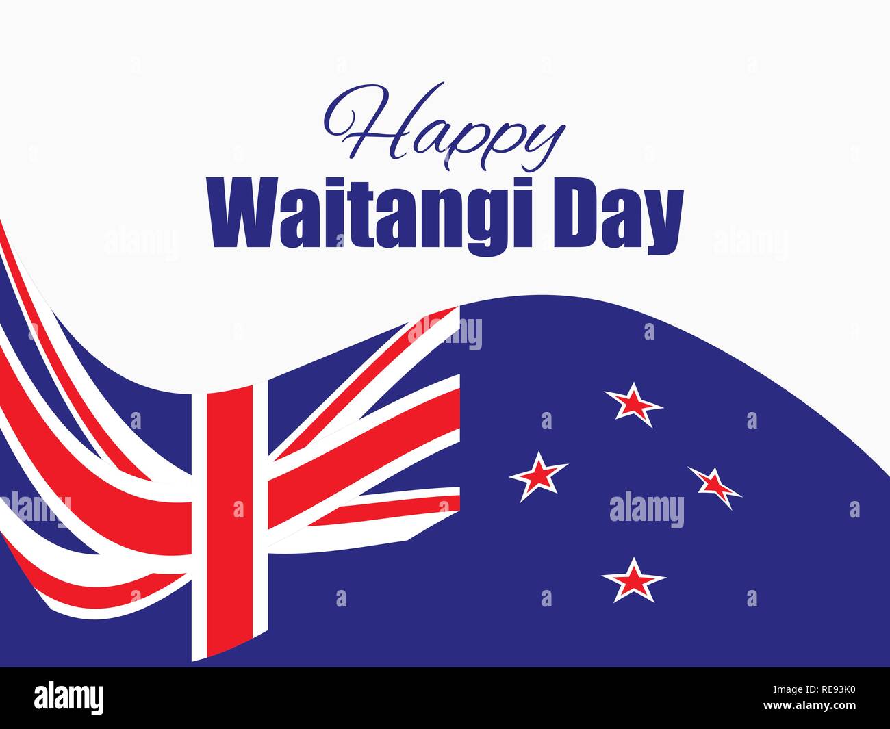 Waitangi day celebration Stock Vector Images Alamy