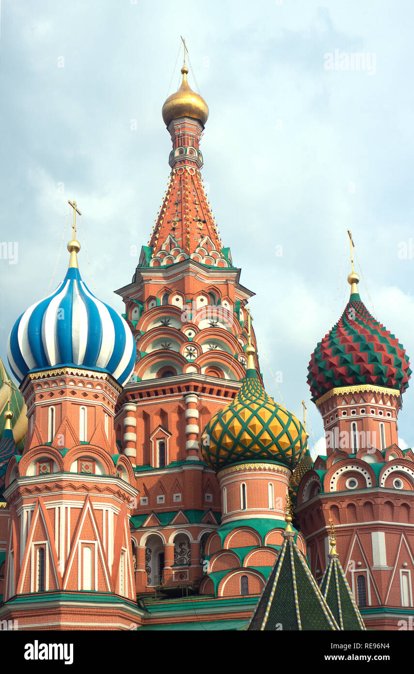 Spires St Basils Cathedral Cathedral High Resolution Stock Photography ...