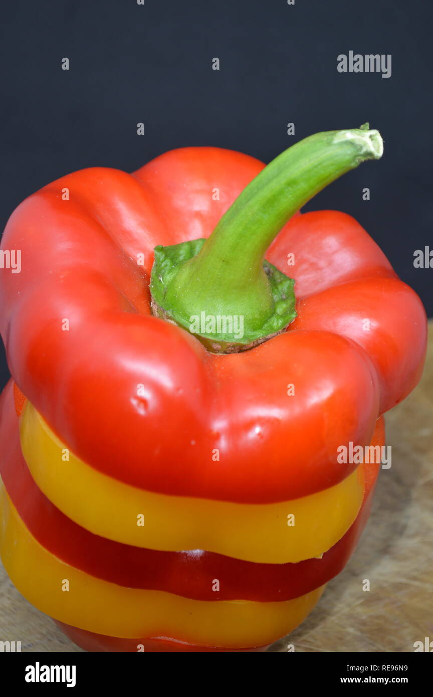 pepperoni paprika vegetables food for vegetarian Stock Photo Alamy