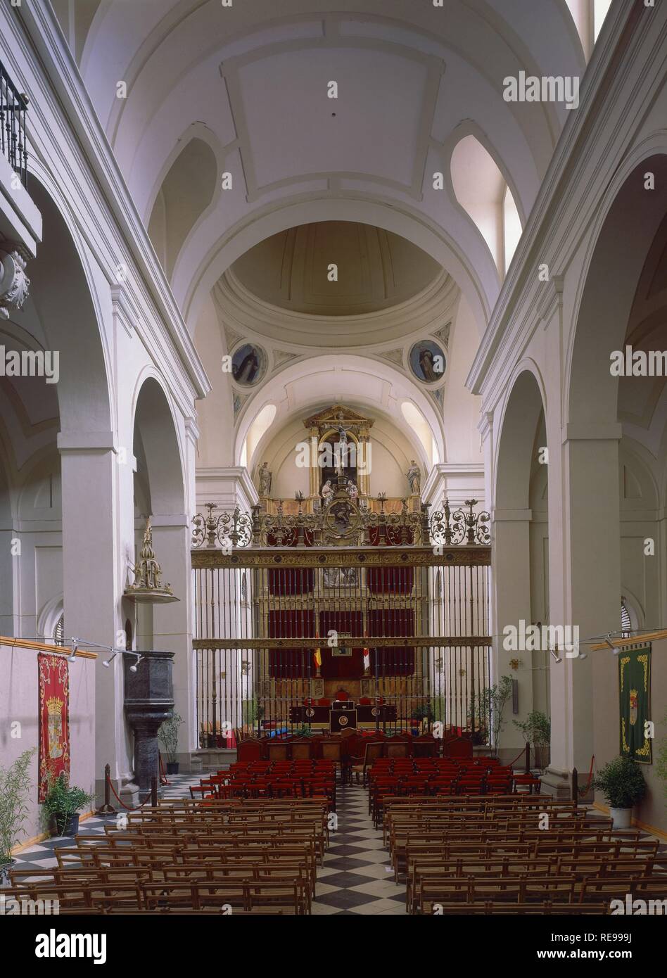 INTERIOR DE LA IGLESIA DESDE LOS PIES. Location: CONVENTO DE SAN PEDRO MARTIR. Toledo. SPAIN Stock Photo - Alamy INTERIOR DE LA IGLESIA DESDE LOS PIES. Location: CONVENTO DE SAN PEDRO MARTIR. Toledo. SPAIN Stock Photo - Alamy