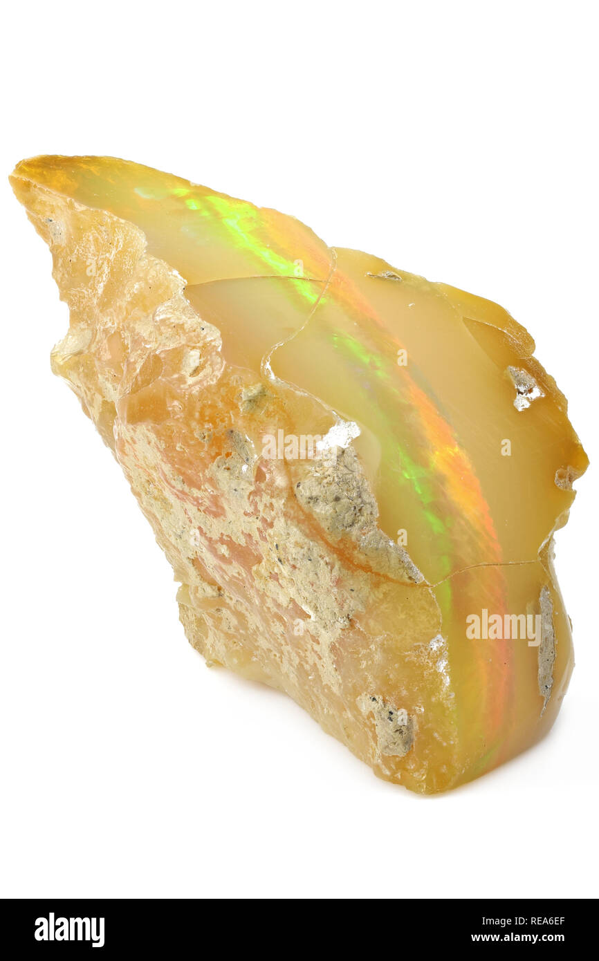 Precious Color Flashing Ethiopian Welo Opal With Rainbowlike Fire Isolated On White Background Stock Photo Alamy Precious Color Flashing Ethiopian Welo Opal With Rainbowlike Fire Isolated On White Background Stock Photo Alamy