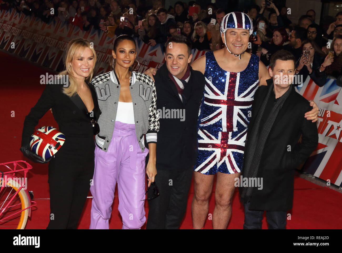Britain's got talent judges hi-res stock photography and images - Alamy