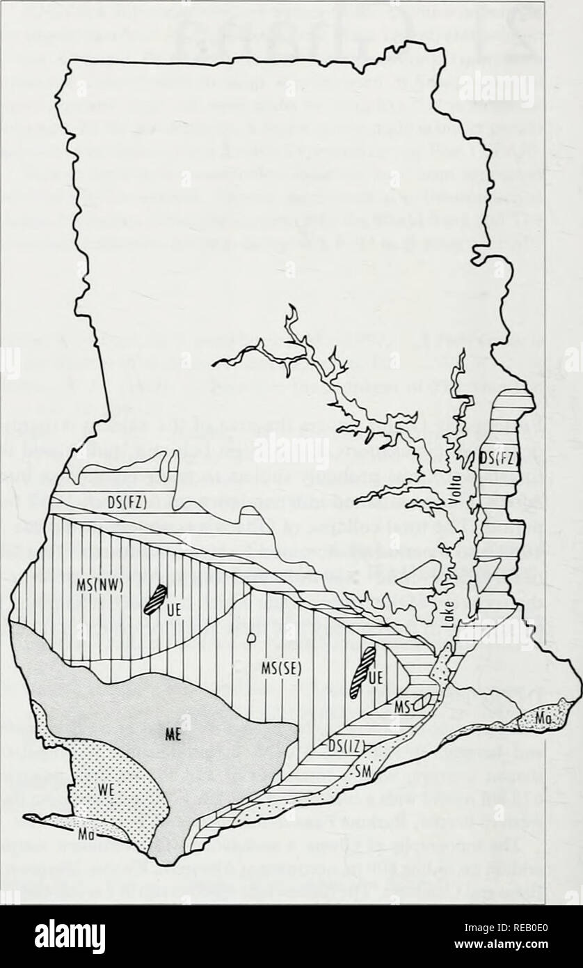 The Vegetation Map Of Ghana The Conservation Atlas Of Tropical Forests: Africa. Ghana Zone, With 87  People Per Sq. Km (World Bank, 1987). Tlie Capital Of Ghana Is Accra, While  Other Major Cities Are Kumasi And