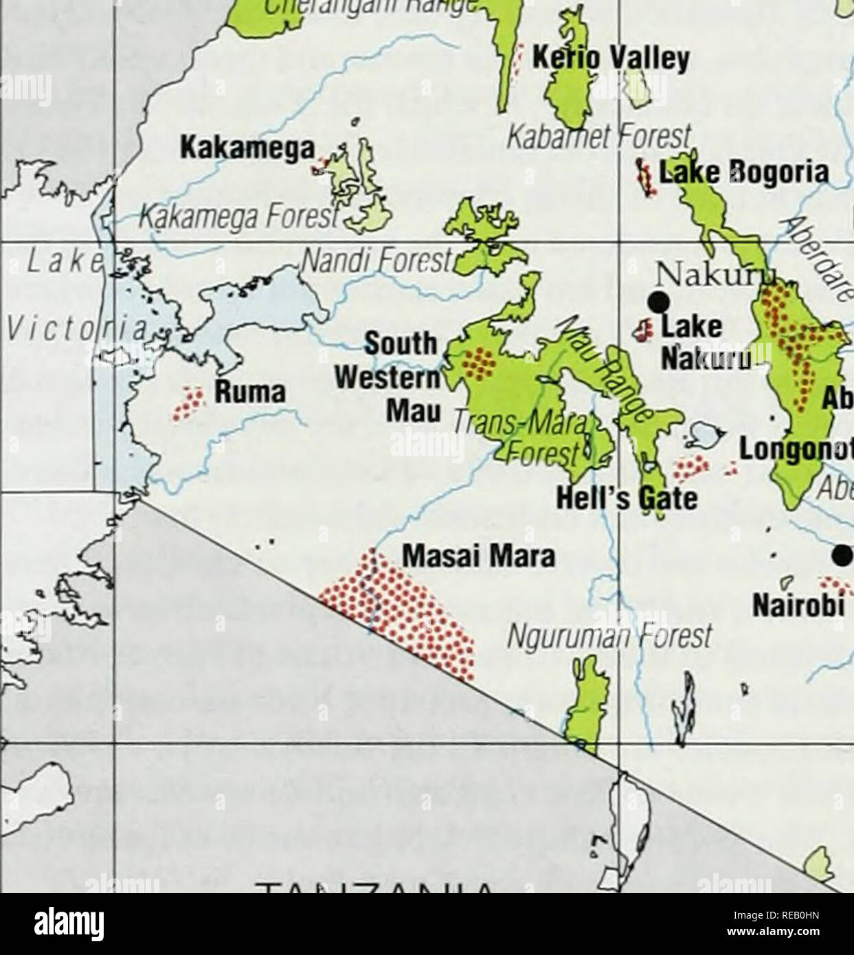 The Conservation Atlas Of Tropical Forests Africa W Uganda V Kulal Forest Marsabit 2a N A V I Vt Quot Turkana I Njsolot J A A A A A A Mount Elgon 4321m A A A A Saiwa