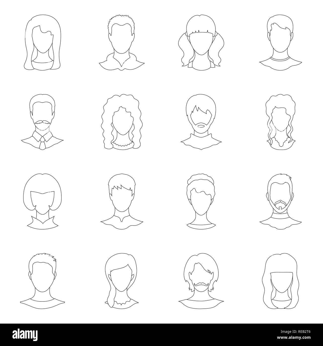 Woman Man Blond Blonde Brown Brunette Redhead Hair Bob Long Wig Tails Mustache Wavy Hairdo Haircut Chignon Braid Styling Raglan Green Tie Beard Orange Salon Hairdresser Shirt Fashion Avatar Dummy Person Image Portrait Hairstyle Professional Photo