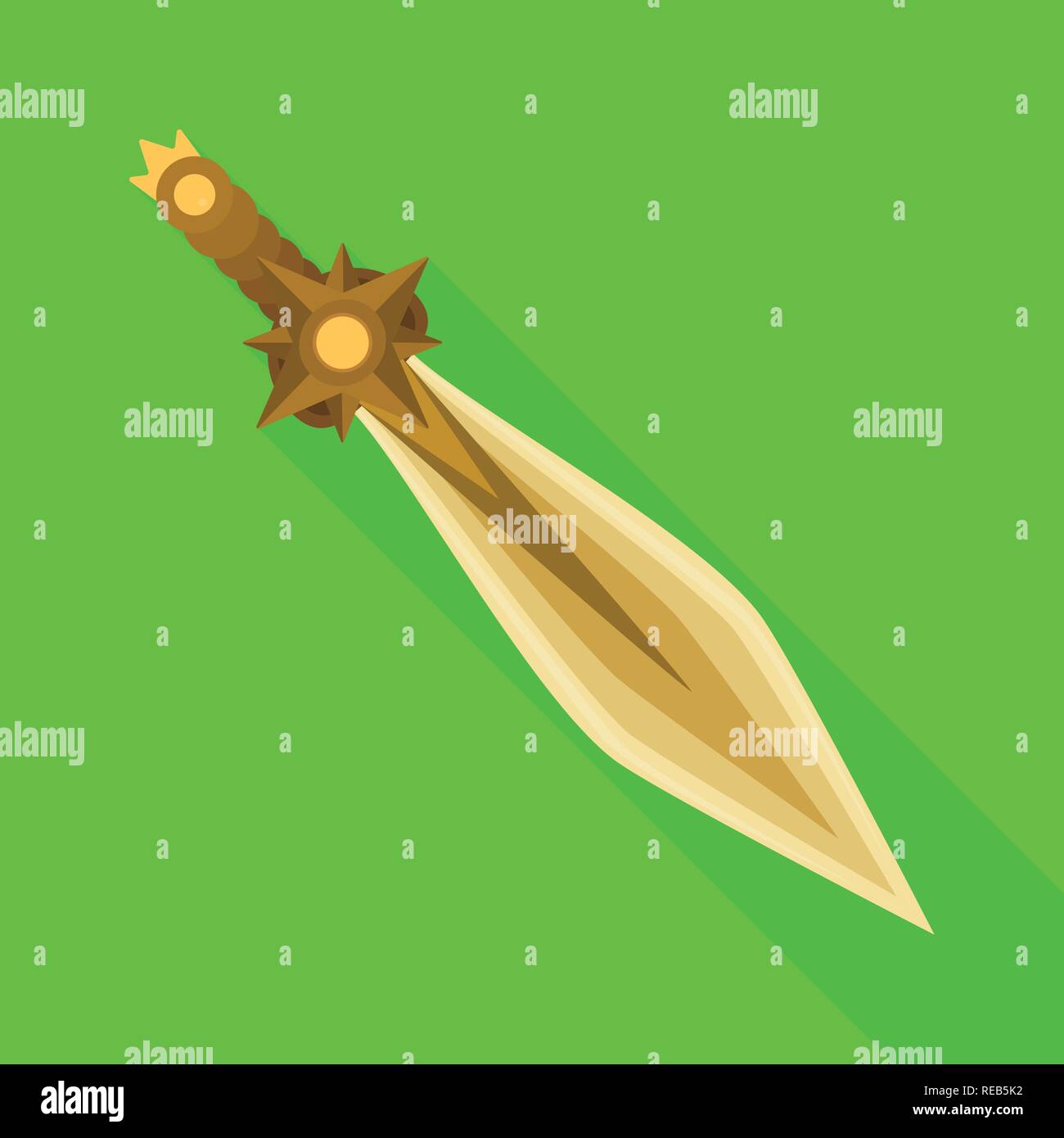 hilt,decoration,star,gold,copper,battle,military,old,fantasy,sword,dagger,knife,weapon,saber,medieval,game,armor,sharp,blade,set,vector,icon,illustration,isolated,collection,design,element,graphic,sign,flat,shadow, Vector Vectors , Stock Vector