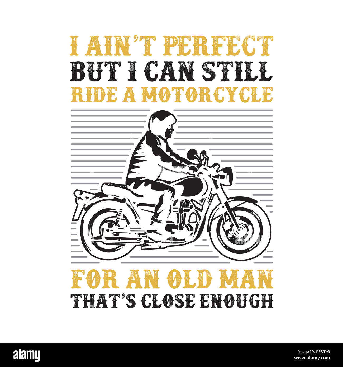 Rider Quote and Saying. 100  Best for clothing, t-shirt, mug, pillow, poster and other Stock Photo