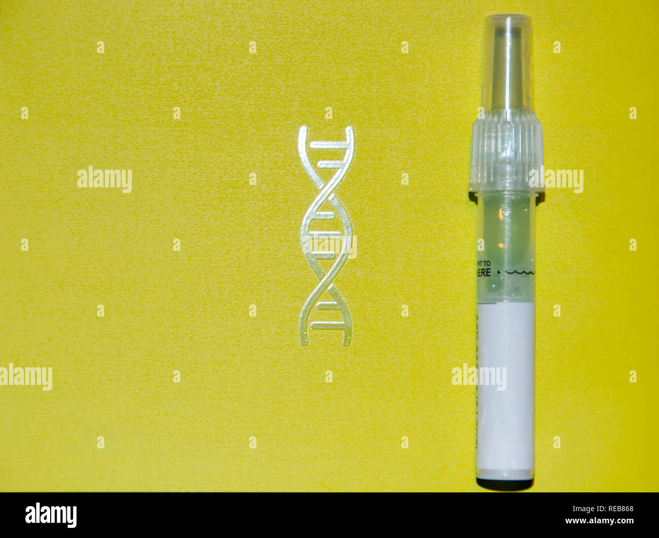 DNA Kit Set Stock Photo
