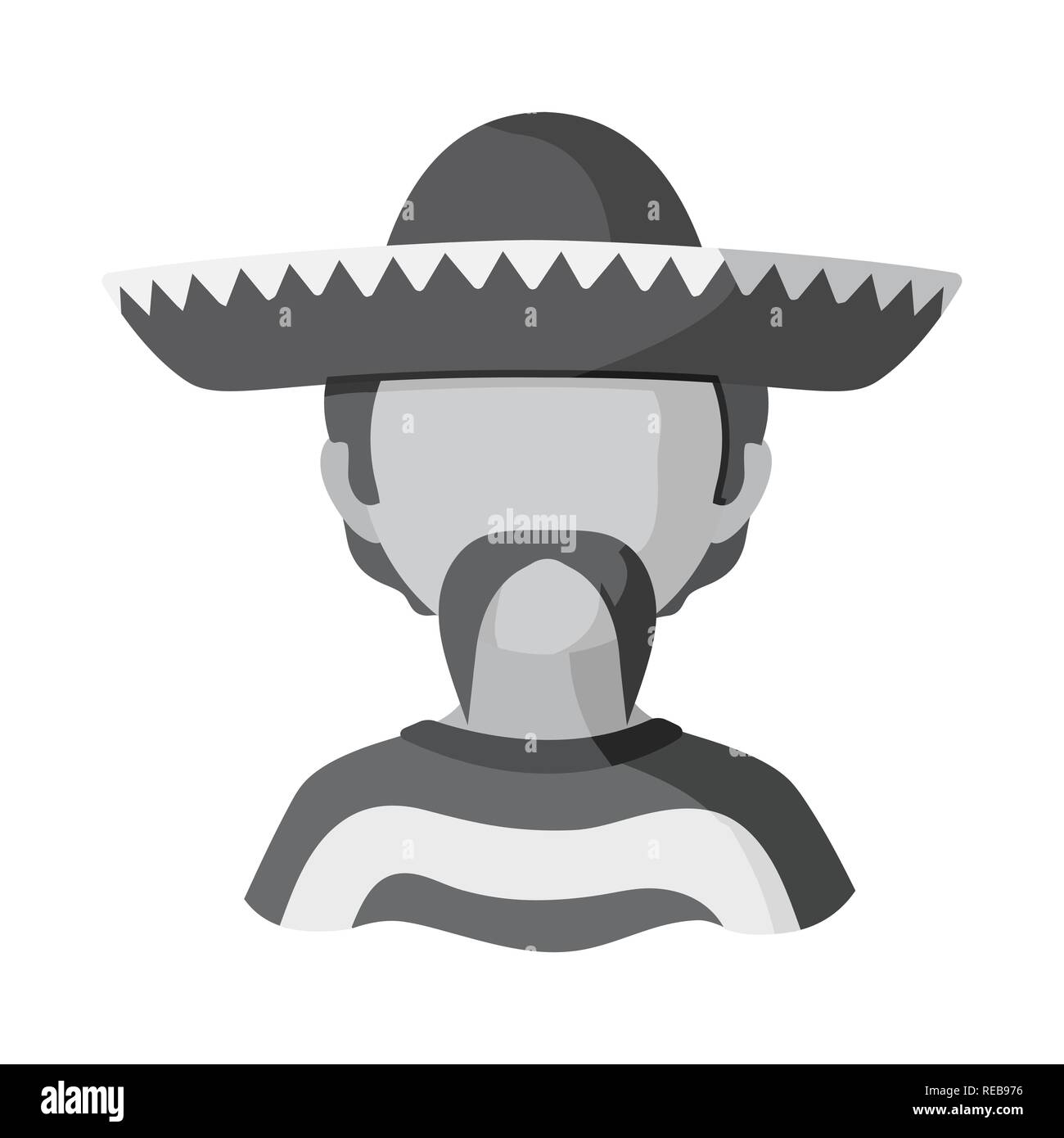 mexican,sombrero,headdress,hat Vector ...