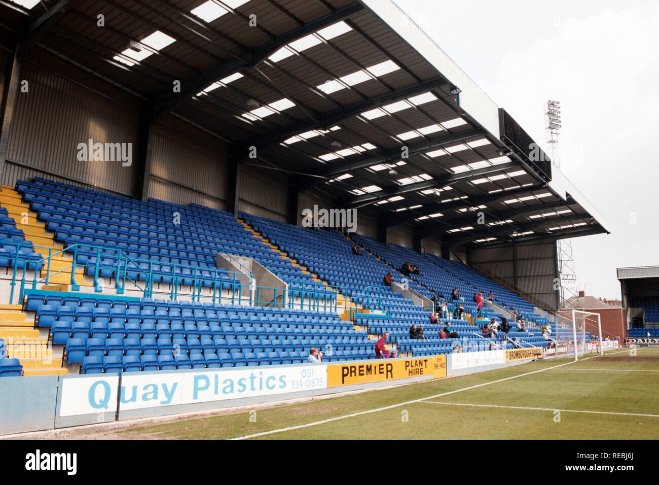 General view of Tranmere Rovers FC Football Ground, Prenton Park