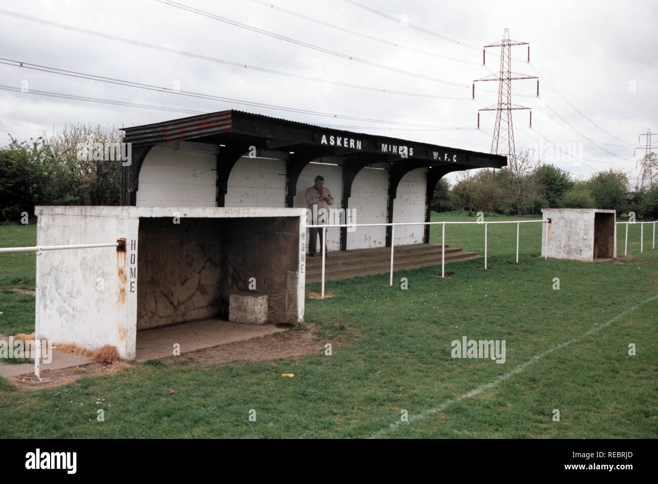 General view of Askern Miners Welfare FC Football Ground, The Welfare