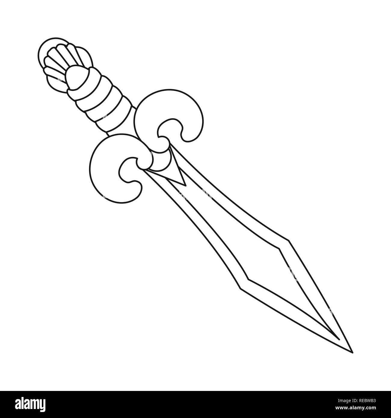 power,hilt,conqueror,gold,copper,ornament,decoration,soldier,warrior,sword,dagger,knife,weapon,saber,medieval,game,armor,sharp,blade,set,vector,icon,illustration,isolated,collection,design,element,graphic,sign,outline,line, Vector Vectors , Stock Vector