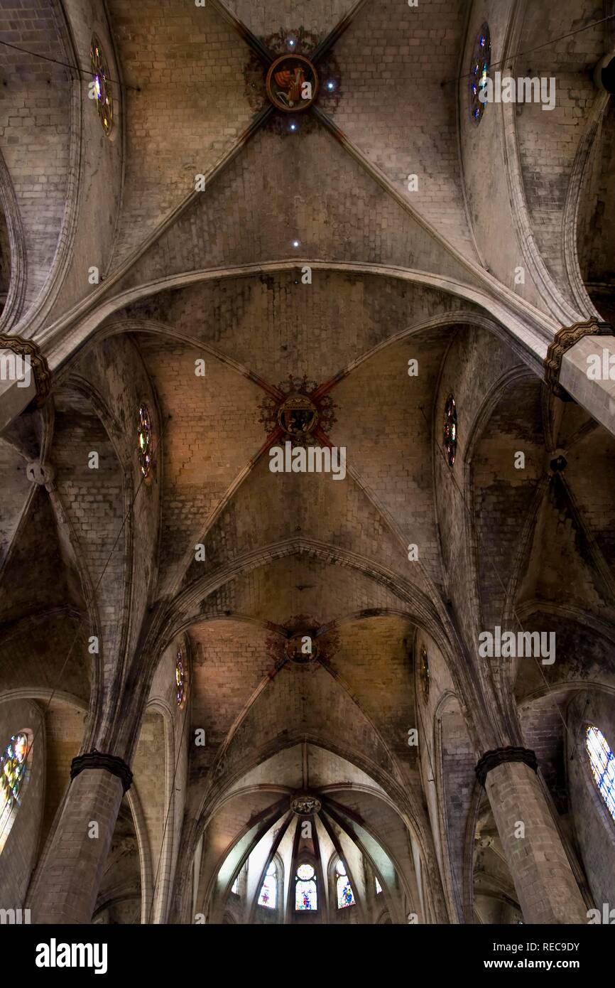 Basilica Of Santa Maria Del Mar High Resolution Stock Photography and ...