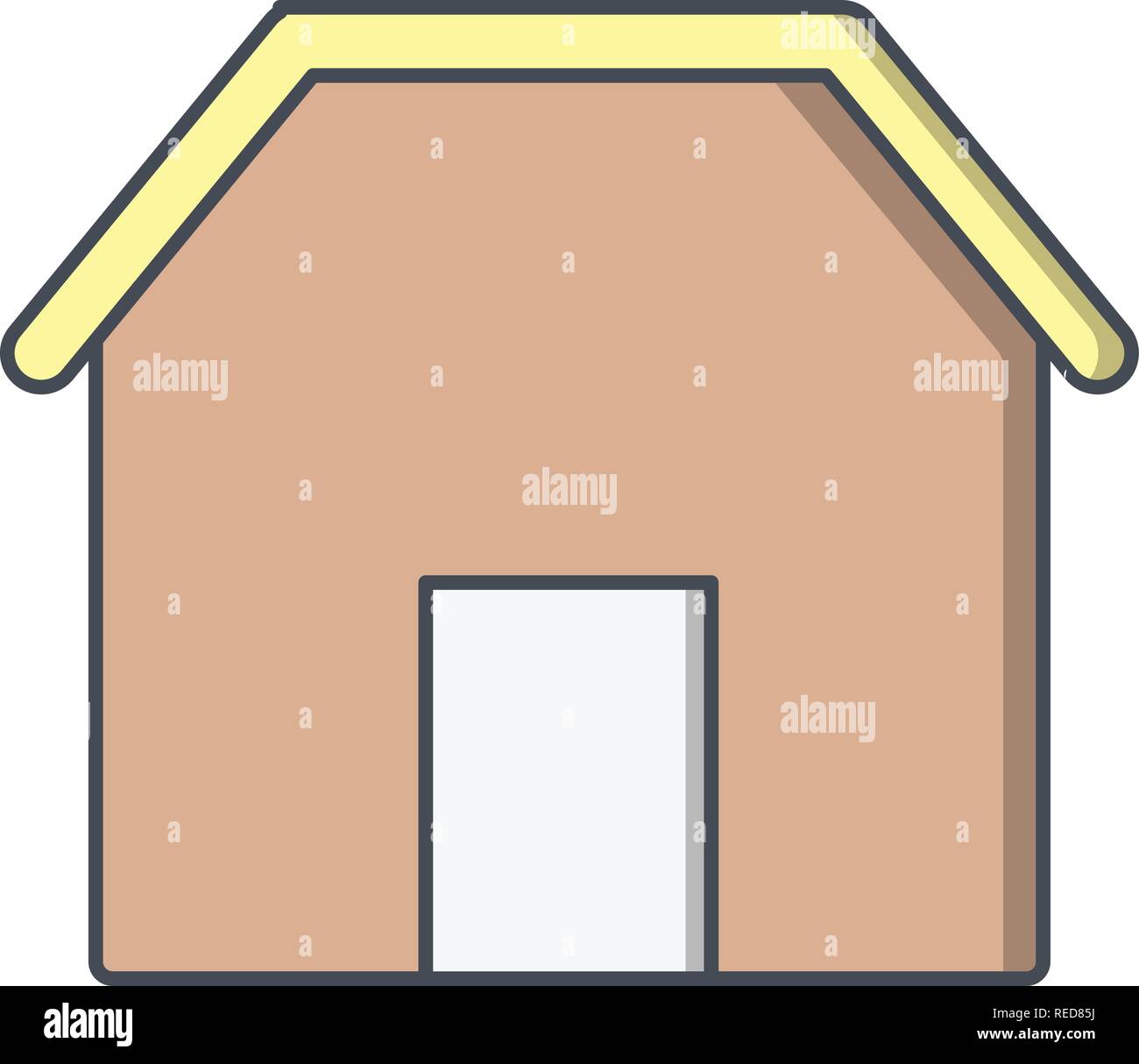 Barn Vector Icon Sign Icon Vector Illustration For Personal And Commercial Use... Clean Look Trendy Icon... Stock Vector