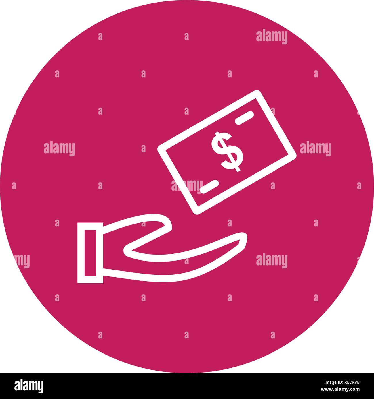 Loan Vector Icon Sign Icon Vector Illustration For Personal And Commercial Use... Clean Look Trendy Icon... Stock Vector