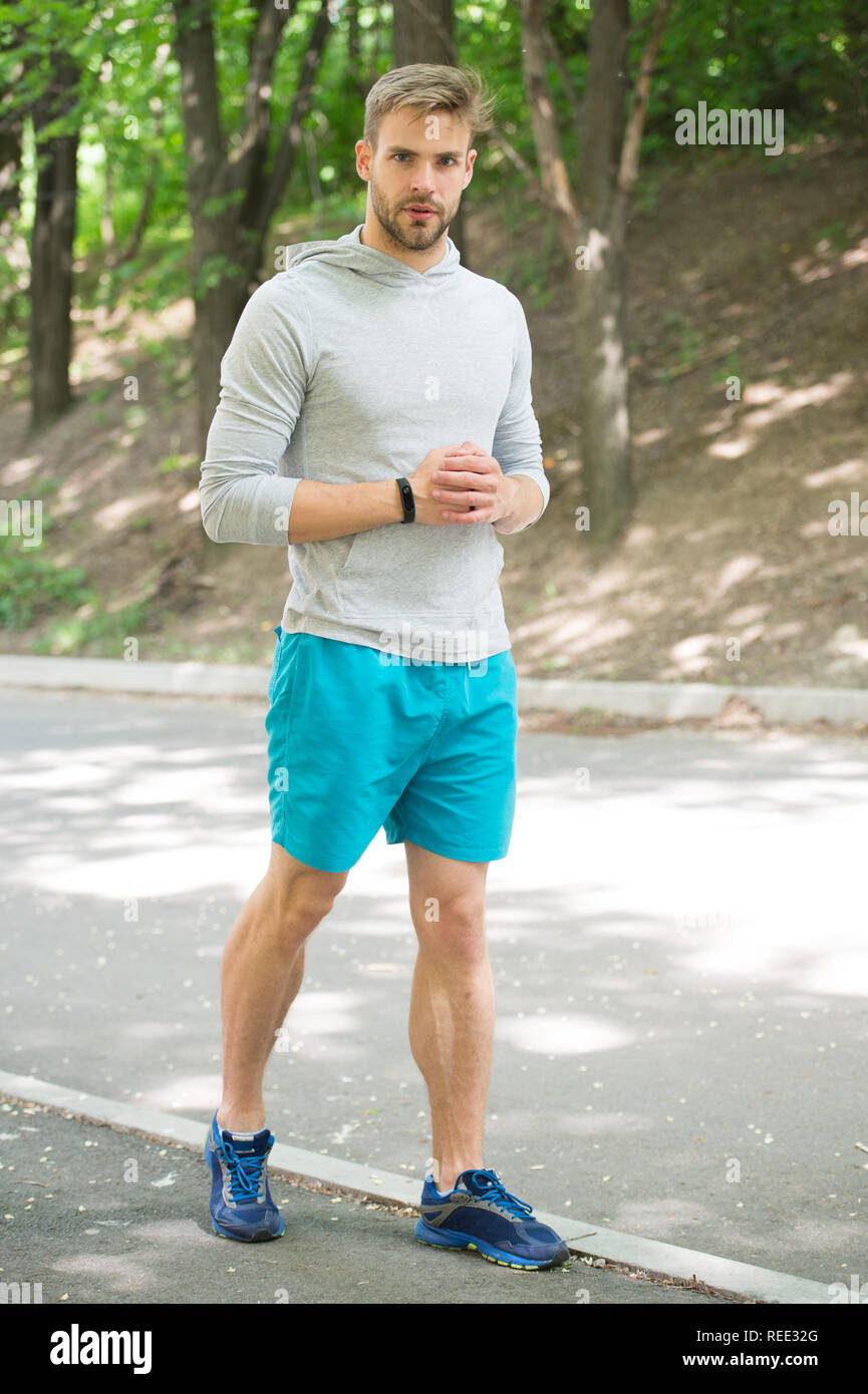 Sportsman Sportsman Training In Park Muscular Sportsman Relax After Training Fashion Sportsman On Road In Forest Getting Ready For Running Stock Photo Alamy Sportsman Sportsman Training In Park Muscular Sportsman Relax After Training Fashion Sportsman On Road In Forest Getting Ready For Running Stock Photo Alamy