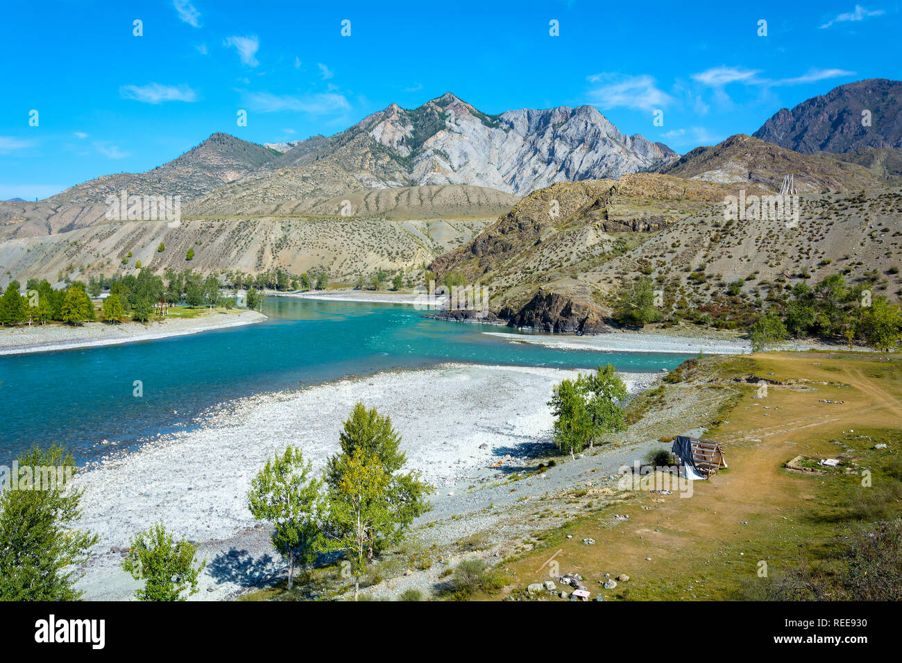 Altai rivers hi-res stock photography and images - Alamy