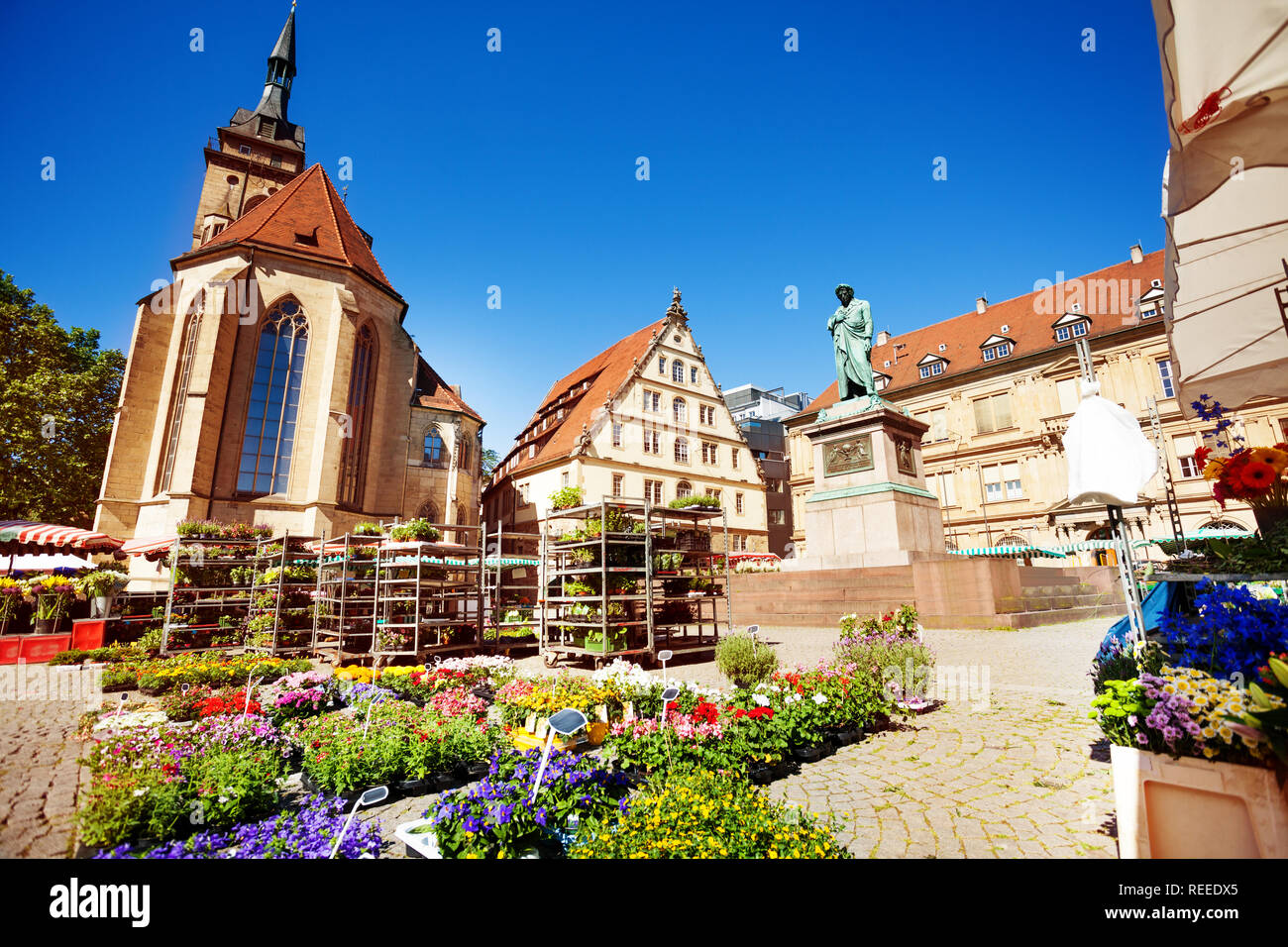 Schillerplatz market hi-res stock photography and images - Alamy