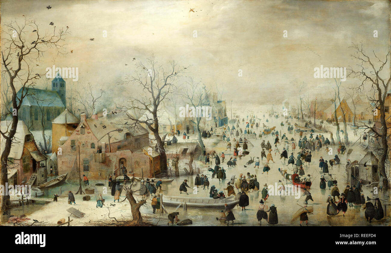 Winter landscape skaters hendrick avercamp hi-res stock photography and  images - Alamy