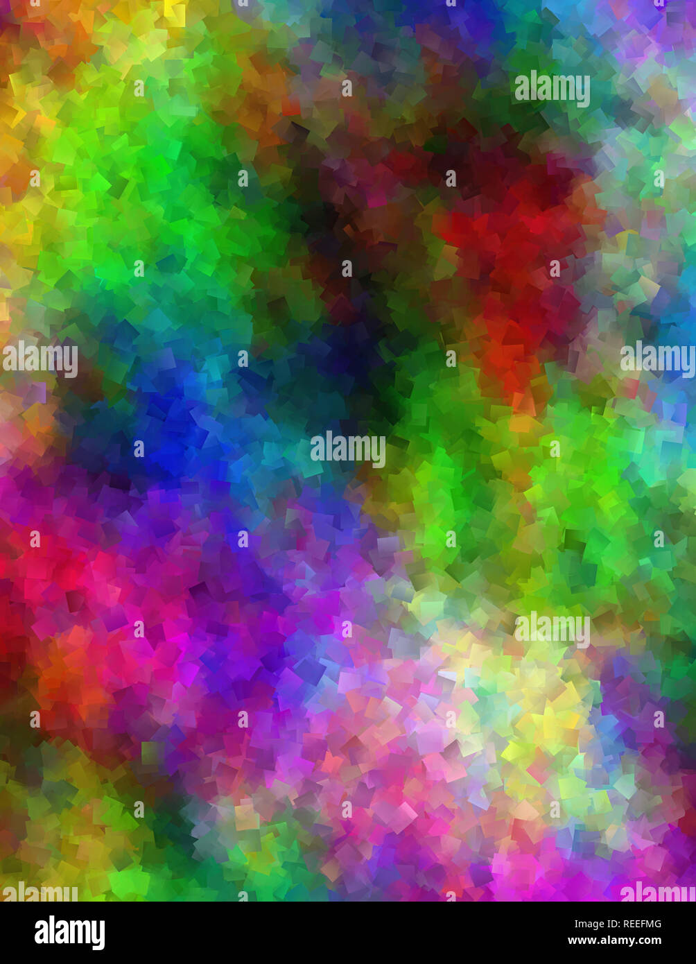 Background image abstract rainbow squares hi-res stock photography and ...
