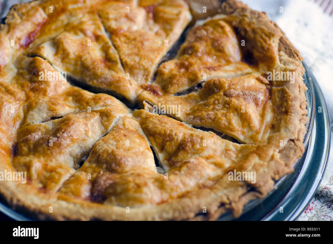 apple pie Stock Photo