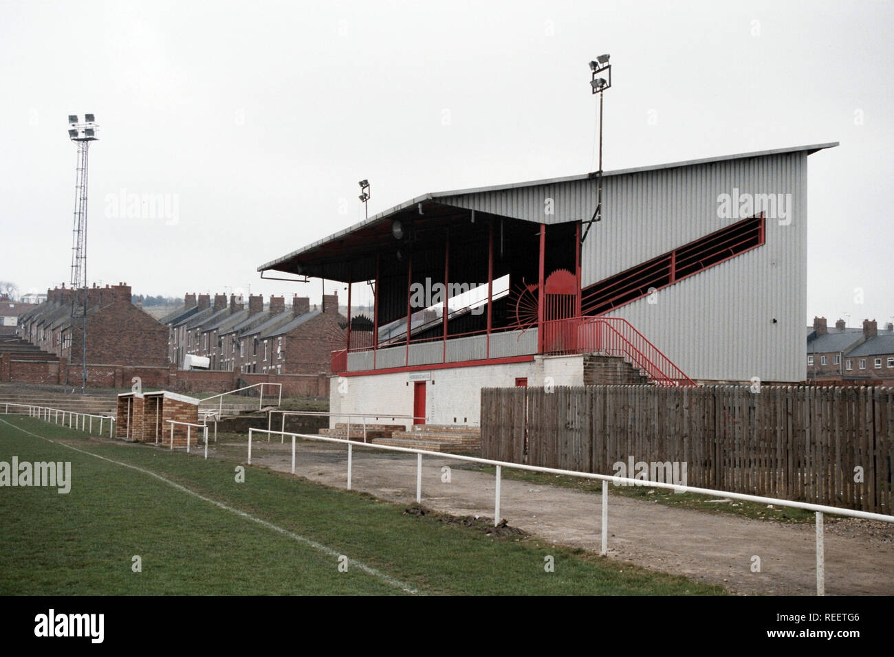 General view of Horden Colliery Welfare FC Football Ground, Welfare
