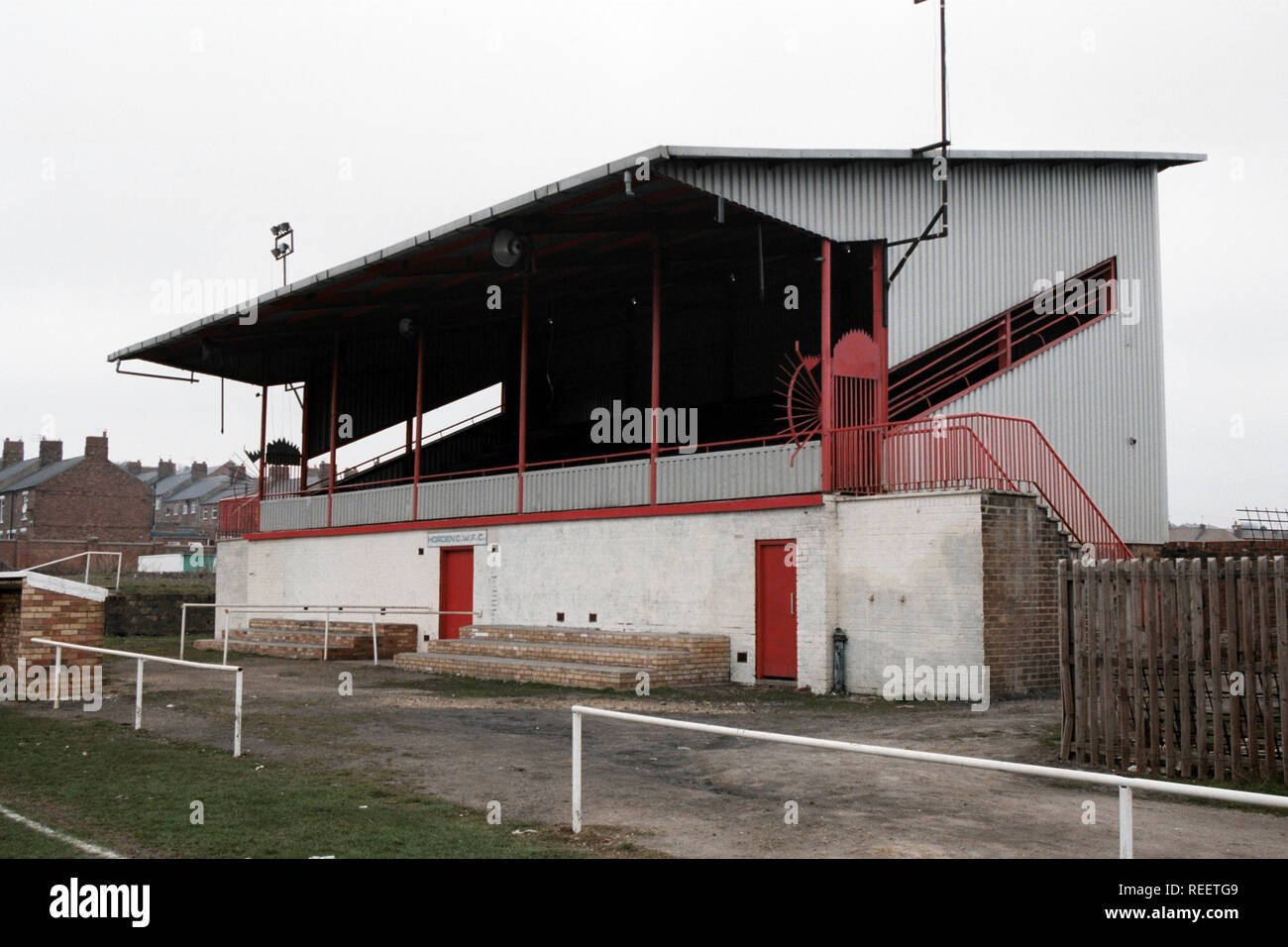 General view of Horden Colliery Welfare FC Football Ground, Welfare