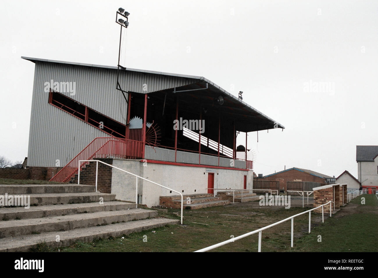 General view of Horden Colliery Welfare FC Football Ground, Welfare